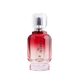 Mi Amore by symphony Eau De Parfum, 100ml 3.4oz, Inspired by Valen-no Born in Roma, Luxury Perfume for Women, Eternal Romance, Long Lasting Fruity Floral Fragrance