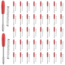 100Pcs 45 Degree Vinyl Cutter Plotter Blades for Graphtec CB09U CB09 Silhouette Cameo Cutting Knife Maker, Red