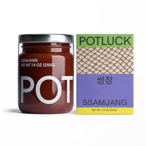 Potluck Market Ssamjang Sauce 7.4OZ Hand Made in Korea Using