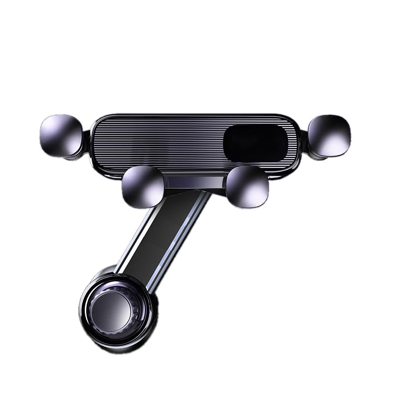 bairuibin Teléfono Soporte Coche para Opel Omega 1986 2003 A B,Ajustable Phone Holder Car Vent,Soporte para Movil Coche Ventilación de Aire,Operación Sola Mano Coche Accesorios,3 Long Barb A Black