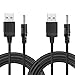 BENSN 2 Pack Charger Cord for LELO Gigi/Gigi 2, Mona/Mona 2 / Mona Wave, Lna Wave, Ora/Ora 2, Lily/Lily 2, Liv/Liv 2, FOREO Luna Mini Facial Cleanser Replacement Power Cable