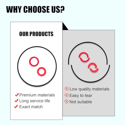 9-Teiliges Dichtungsset für Schwimmerkammer des Vergasers, Schalendichtungen und Bolzenscheibe Rasenmäherdichtungen Teilezubehör Ersatz für Honda GX120 GX160 GX200 GXV120 GXV140 GXV160-Motor