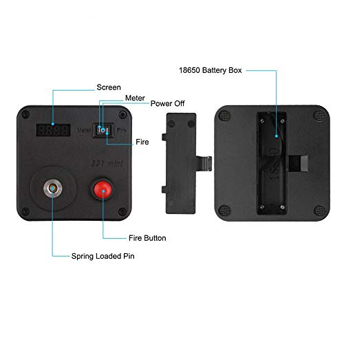 Leeko Spule DIY Werkzeug Kit V3, Wickelzubehör-Set mit Wickelhilfe (V4) /Mini Ohm Reader/Pinzette/Hitzebeständige Draht mit Linoleum-Papier