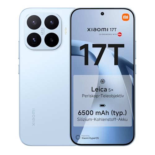 XIAOMI 17T Smartphone 12GB+256GB- Handy mit Android, 6,59 Zoll 120Hz Eye-Care...