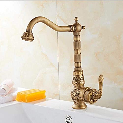 Robinet de lavabo haut pour évier profond et grand contenant
