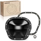 A-Premium Rear Differential Cover with Gasket Compatible with Ford F-150, F-150 Heritage, F-250, F-350, F-250/F-350 Super Duty, E-350 Super Duty, E-350 Club Wagon, Excursion & Lincoln Mark LT