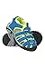 Mountain Warehouse Sandali da Pescatore per Bambini bay - Sandali in Neoprene, Ciabatte comode per Bambini, Intersuola, Scarpe estive Regolabili - da Passeggio, Viaggio Calce-Verde 32