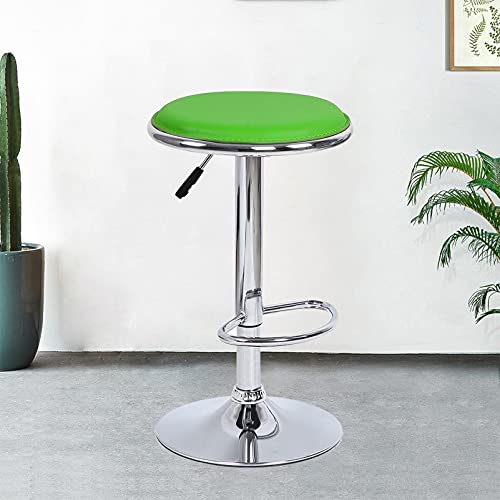 Tabouret de bar hauteur réglable 55-75 cm avec assise ronde - 4