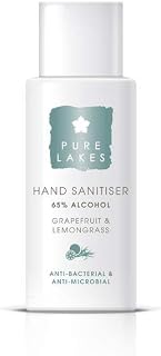 Moisturising Hand Sanitiser with Grapefruit & Lemongrass Essential Oils (50ml)