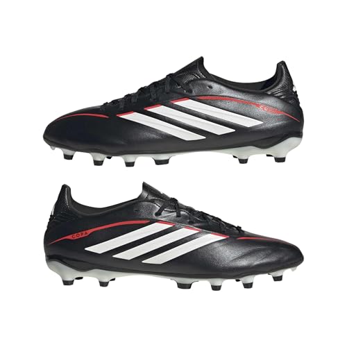 adidas Unisex-Adult Copa Pure Iv League Firm Ground/Multi Ground Footb, Black/White/Lucid Red, 6.5 - image 8