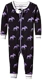 Hatley Baby Girls' Sleepy Romper