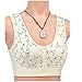 clearence Sales Compression Bra Post Surgery Reduction Women Daily Bra Wireless Post-Surgery Bra Front Closure Easy Close Sports Bras Convenient Front Button Lingerie Sports Bra Beige L
