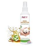 Pet Your Pet Paws Protector Heat Shield Spray for Dogs 4oz, Non-Toxic, Leak Safe, Paw Protection for Hot Pavement, Rough Terrain & Sand, Made in USA, Keeps Paws Soft & Moisturized