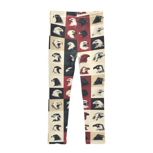 Girls Leggings Falcon Silhouette Toddler Girls Clothes Leggings for Girls Toddler Girls Leggings 3-4T2