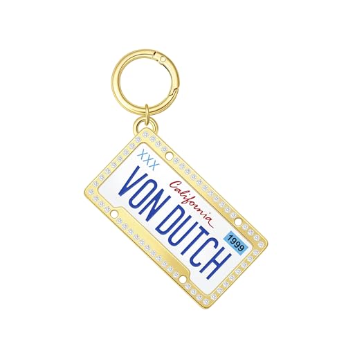 White, Hinged Key Ring