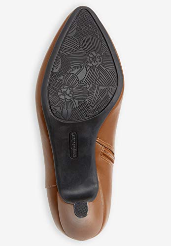 Comfortview Women's Wide Width The Decima Bootie - 12 W, Black #TOP3