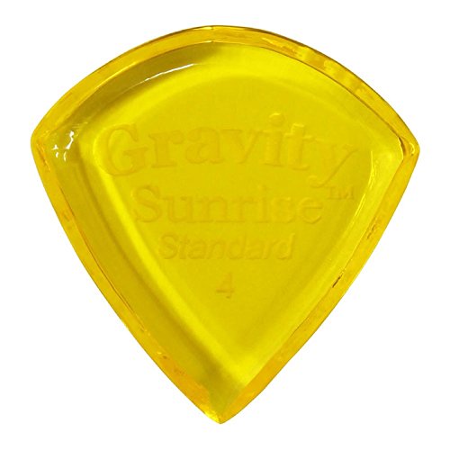 GRAVITY GUITAR PICKS sunrise -Standard- GSUS4P 4.0mm Yellow �M�^�[�s�b�N