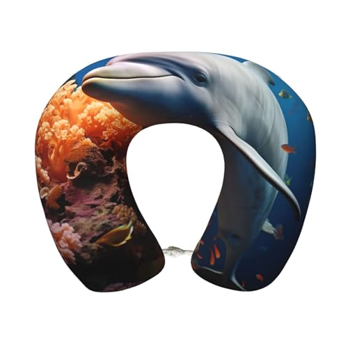 Almohada de viaje de espuma viscoelástica 30 cm U