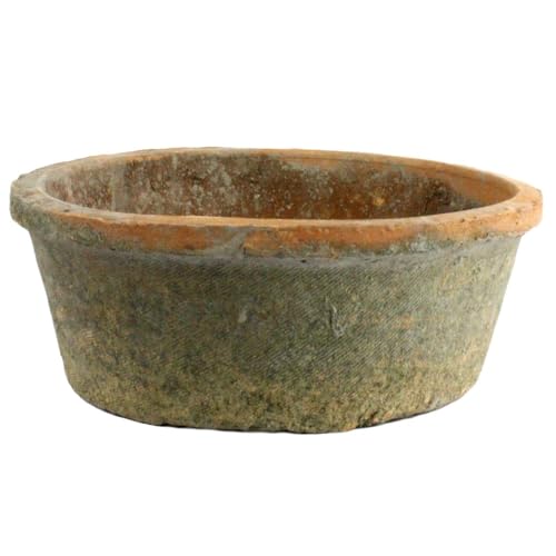 HomArt Rustic Terra Cotta Bulb Pot, Small