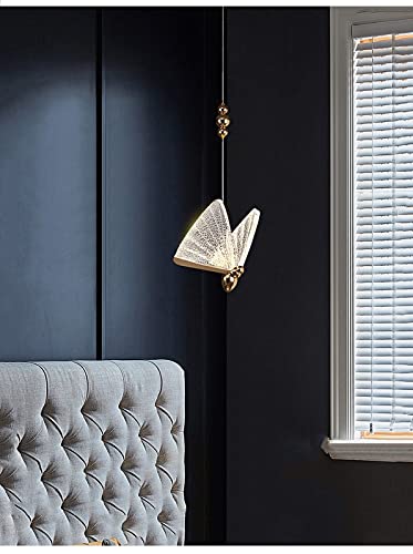 Lampe de lit nordique et lustre de luxe pour escalier moderne