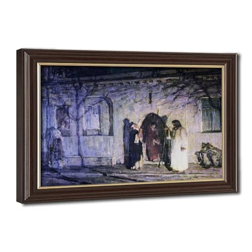 Toile Henry Ossawa Tanner, décoration murale spirituelle pour bureau élégant