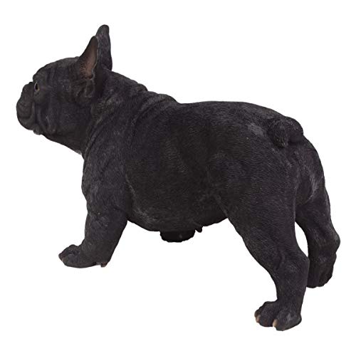 Pacific Giftware Pt Realistic Large Size Statue Black And White French Bulldog Animal Dog Decorative Resin Figurine #TOP1