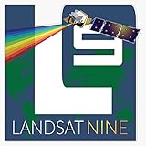 Magnet Landsat 9 Logo Magnetic Bumper Sticker 5"