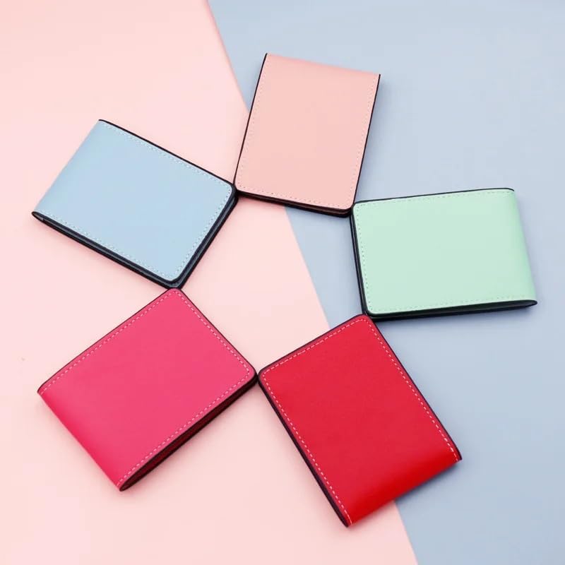 Ultra Thin 2 Card Slots Bag Auto Driver License PU Leather Car Driving Documents ID Holder Purse Wallet Case(Yellow)