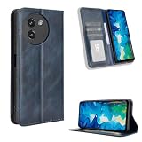 BORYA Cover per Doogee Note 59 Pro 5G / Note 59 5G, Premium PU Pelle+TPU Antiurto Silicone Folio Flip Custodia, Portafoglio Supporto Slot Schede Magnetica Chiusura Blocco RFID, Blu