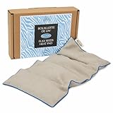 Lin Wärmflasche L'Intemporelle No.1 – Mille Oreillers – Hergestellt in Frankreich – Erwärmung in der Mikrowelle