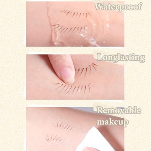 Black Double Tip Lower Eyelash Pencil,Waterproof Eyelash Mascara,Extra Long Thick & Voluminous Lash Mascara Long Lasting, Waterproof & Smudge-Proof,Natural Eye Makeup (01 black) - Image 7