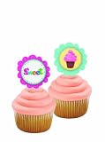 Wilton Dimensional Sweet Cupcake Fun Pix, 12 Count