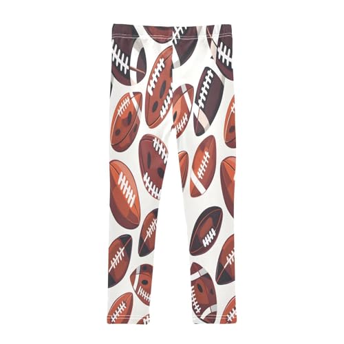 Toddler Girls Leggings Printed Yoga Pants Leggings Rugby Sports Equipment for Kids2