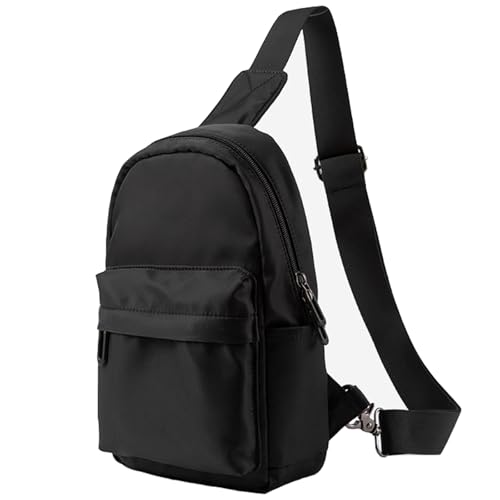 Langlebige Diebstahlsichere Umhängetasche Chest Crossbody Bag Brusttasche Herren Damen Schultertasche Wasserdicht Sling Bag Tasche Kleine Handtasche Verstellbarer Schultergurt Viele Fächer Für Reise