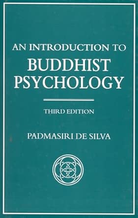 An Introduction to Buddhist Psychology 3rd Edition book cover