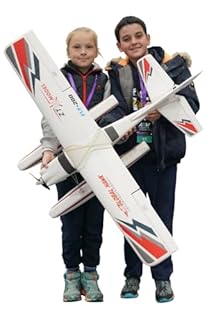 PLAYSTEM Global Hawk 2,4 GHz RC idrovolante Aereo azionamento telecomandato (rosso)-RTF