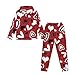 ORGYPET Heart Red Boys Jogging Suits Youths Pullover Sweatshirts 2024 Trendy Fashionable Versatile Kids Sweatsuit Youths Oversized Sweatshirt Keep Children Fresh All Day Long, L