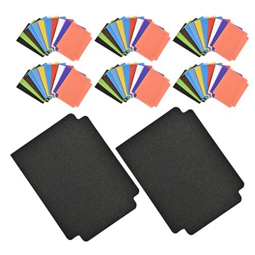 Separadores de tarjetas coleccionables YARNOW, pestañas plásticas para clasificar cartas de intercambio