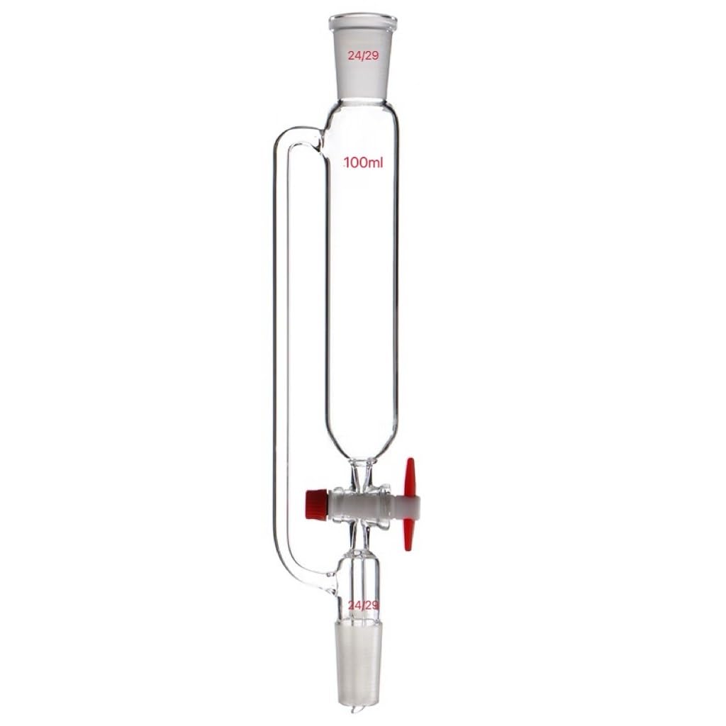 100 mL PTFE Standard-Mouth Conical Drip Funnel (Laboratory Use)