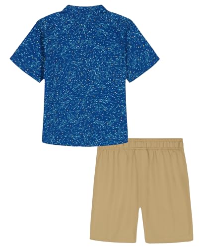 Image of Under Armour Boys' 2-Piece Short Sleeve T-Shirt and Shorts Set, Outdoor Collection