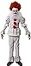 Gojoy Shop- Disfraz de Payaso Asesino para Niños Idea para Carnaval y Halloween, (Contiene Camiseta, Pantalón y Cuello Pintura Esponja Broma de Cuchillo 4 Tallas Diferente) (5-6 AÑOS)
