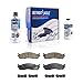 Detroit Axle - Brake Kit for 03-08 Dodge Ram 2500 3500 Drilled & Slotted Disc Brake Rotors Replacement 2003 2004 2005 2006 2007 2008 Ceramic Brakes Pads Front and Rear