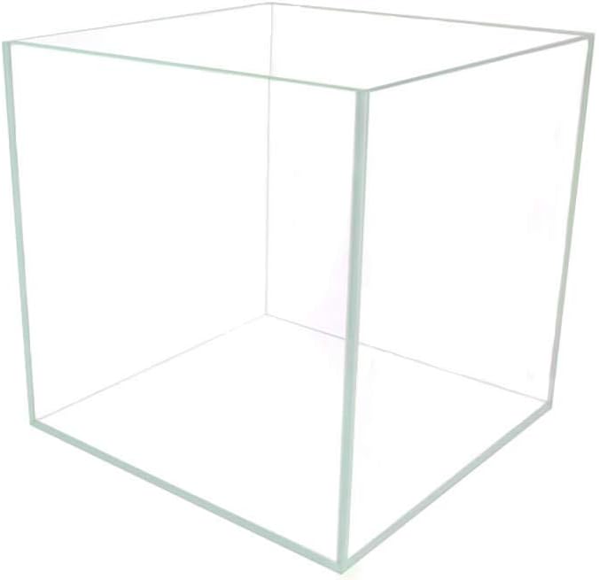 AllPondSolutions 30cm Ultra Clear Glass Aquarium Fish Tanks - 25 Litre | 30cm x 30cm x 30cm (L x W x H)