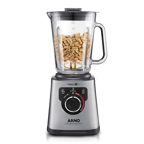 Liquidificador Arno Ultraforce Pro 1100W LN93, com App de Receitas, 6 Lâminas Powelix Life, Jarra de