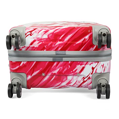 Image of Polo Class 2Pc Set Travel Luggage Trolley Bag (20 /28 inch) - Red