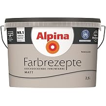 Alpina Farbrezepte Interior Paint Wall Paint Matt 2.5 L Mist Magic Grey
