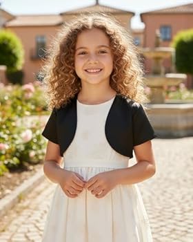 BlackButterfly Kinderen Lang Mouw Sprankelend Vest kinder Meisjes BlackButterfly Kinderen Lang Mouw Sprankelend Vest kinder Meisjes