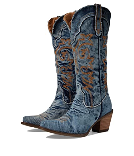Image of Dingo womens Texas Tornado Denim Boots