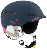 Cébé – Gafas de esquí Casco Dusk Rosa/Blue Bloque, 58 – 62 cm, cbh151