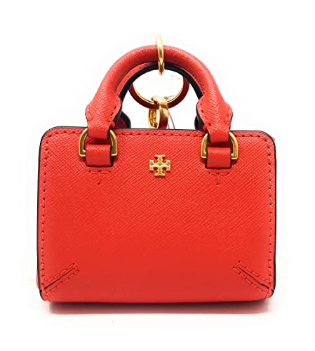 Tory Burch Women's Robinson Mini Tote Key Fob Bag Charm